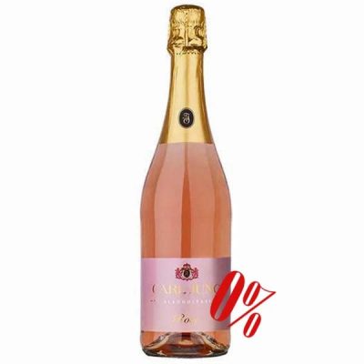 Купить Безалкогольное шампанское розовое Sparkling Rose Carl Jung (Карл Юнг), полусухое
