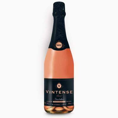 Безалкогольное розовое игристое вино (шампанское) Vintese Бельгия