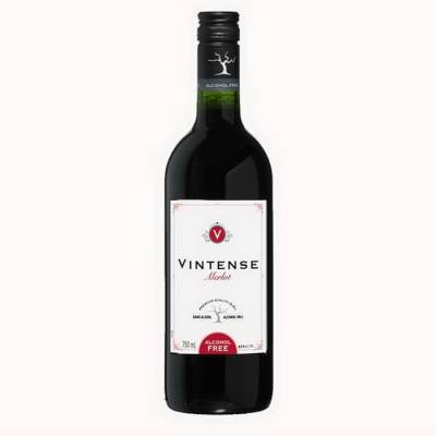 Купить безалкогольное вино Мерло Vintense красное цена доставка