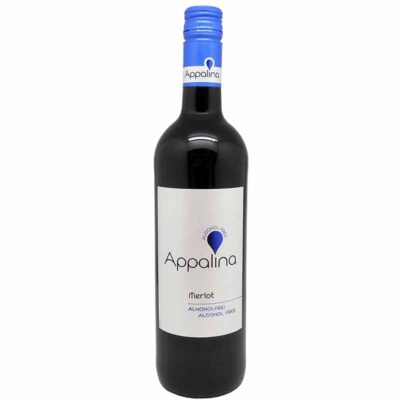 Купить красное безалкогольное вино Мерло (Merlot) полусладкое APPALINA