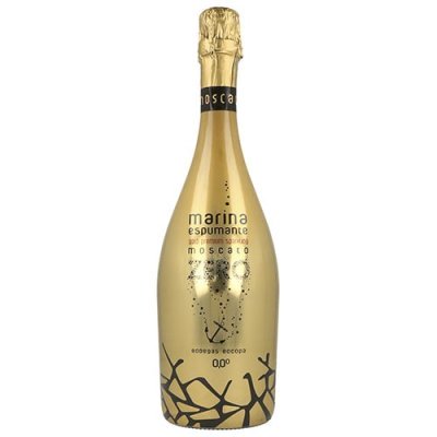 Купить Безалкогольное шампанское Marina Espumante Moscato Zero мускат белое сладкое