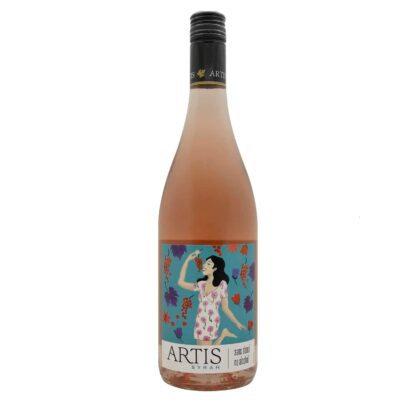 Безалкогольне рожеве сухе вино Artis Syrah (Артис Сіра)
