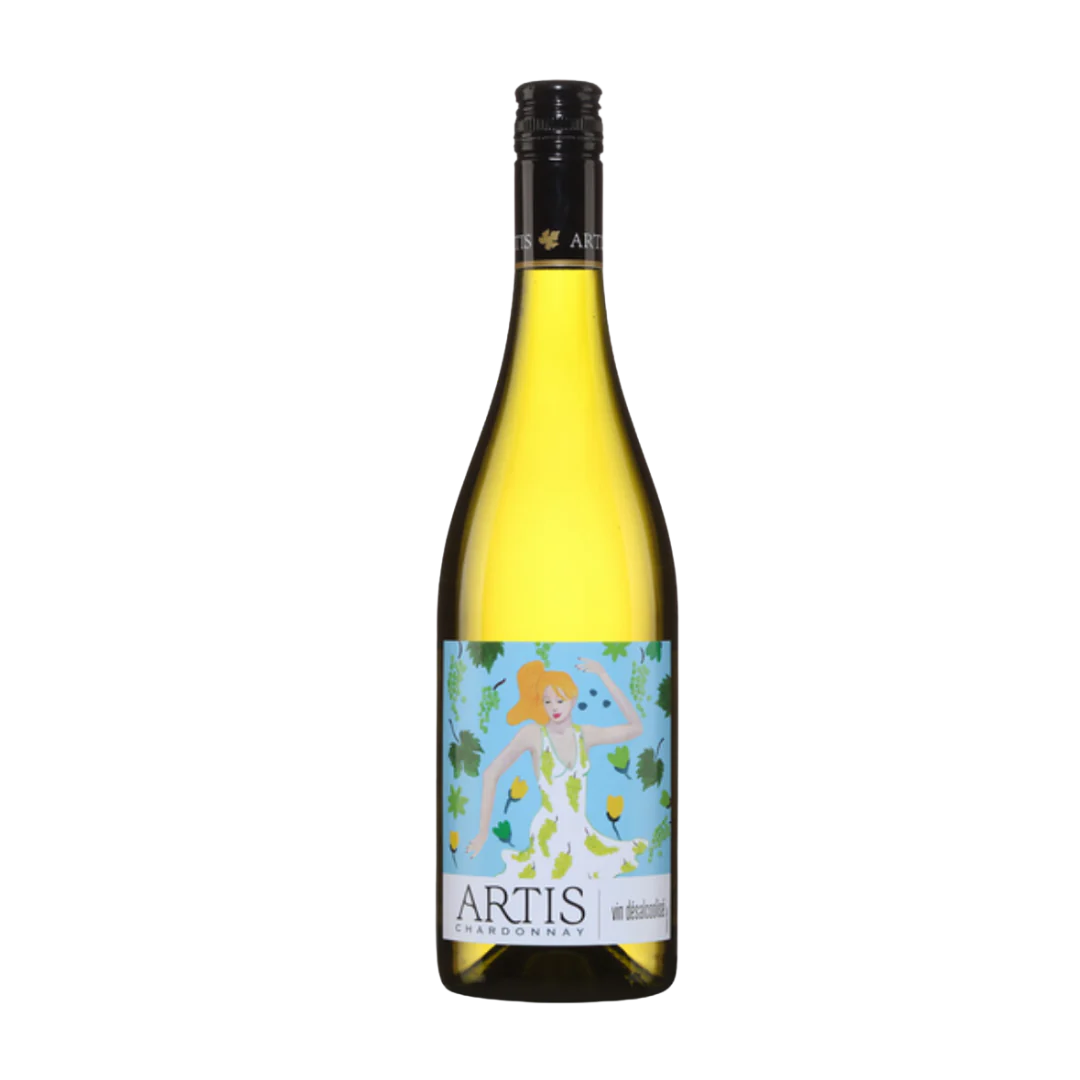 Безалкогольне біле сухе вино Artis Chardonnay (Артис Шардоне)