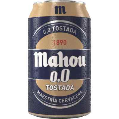 купить Безалкогольное пиво Mahou 0,0 Tostada, in can 0.33 л / Махау Тостада