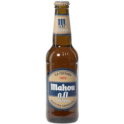 купити Безалкогольне пиво Mahou 0,0 Tostada, 0.33 л / Махау Тостада