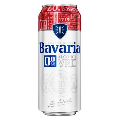 купити Безалкогольне пиво "Bavaria" Alkoholfrei, in can, 0.5 л (Баварія Безалкогольне, в бляшаній банці, 500 мл)