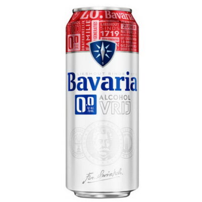 купить Безалкогольное пиво "Bavaria" Alkoholfrei, in can, 0.5 л (Бавария Безалкогольное, в жестяной банке, 500 мл)