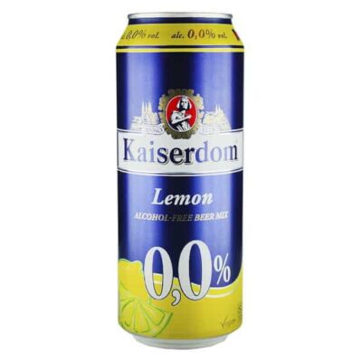купить Безалкогольное пиво Kaiserdom Lemon Alkoholfrei, 0.5 л (Кайзердом) / Лимонное