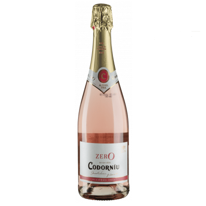 Безалкогольное шампанское Codorniu Zero Rose (Кодорня Зеро Розе), Испания, полусухое