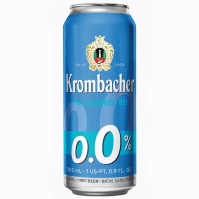 Пиво безалкогольное светлое Krombacher Pils