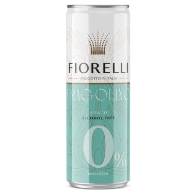 Безалкогольне Фраголіно Fiorelli Bianco біле солодке 0.25 л