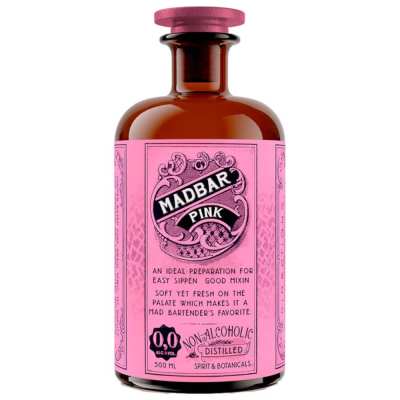 Безалкогольный джин Madbar Pink / Мадбар рожевий