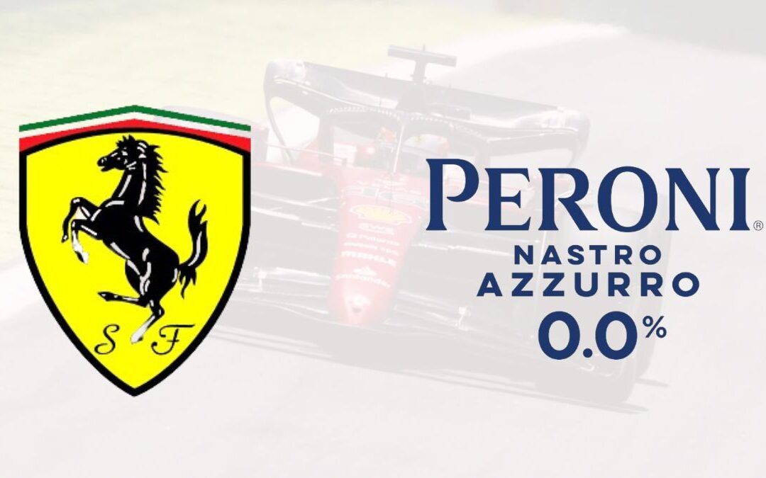 Новий партнер Ferrari у Формулі-1 – безалкогольне пиво Peroni Nastro Azzurro