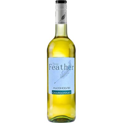 Безалкогольне вино біле Free Feather Chardonnay / Німеччина напівсухе
