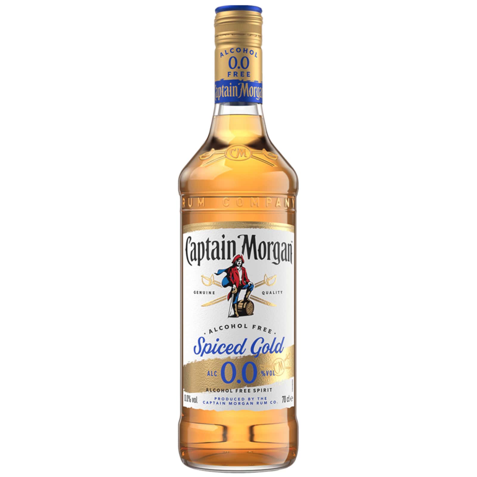 Безалкогольний ром Captain Morgan Spiced Gold