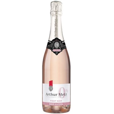Купити Безалкогольне шампанське Arthur Metz Pinot Noir Sans Alcool, Напівсухе, Франція, 750 мл