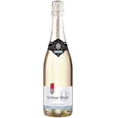 Купити Безалкогольне шампанське Arthur Metz Chardonnay Sans Alcool, Сухе, Франція, 750 мл