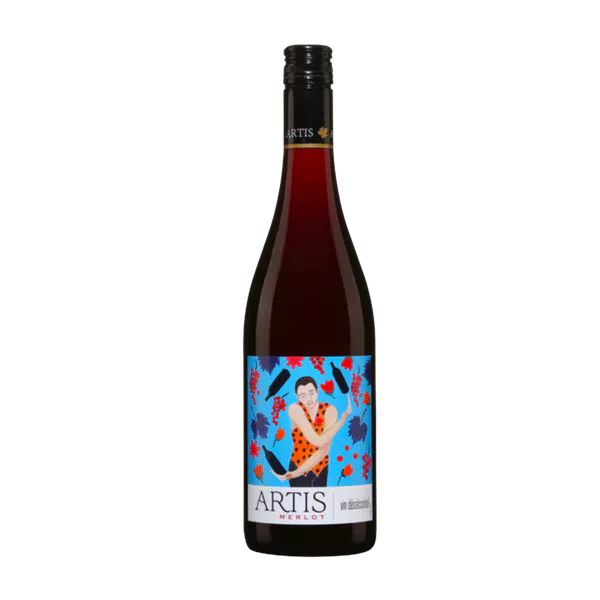 Безалкогольне червоне сухе вино Artis Merlot (Артис Мерло)