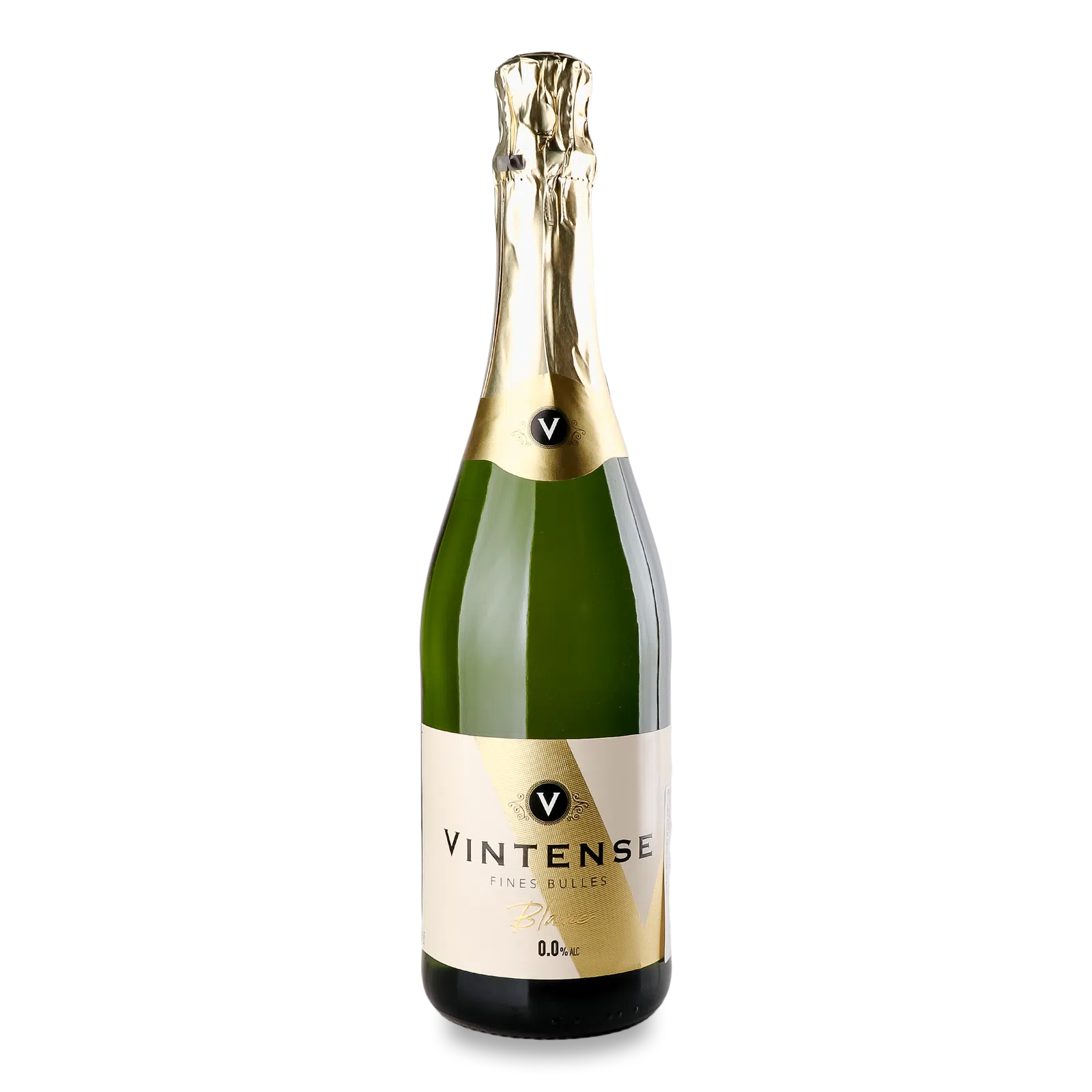 Купити Безалкогольне біле ігристе вино (шампанське) Vintense Бельгія