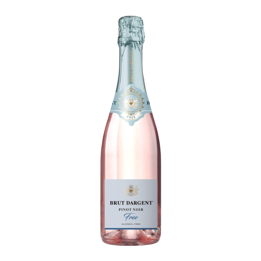 Безалкогольне шампанське Brut Dargent Pinot Noir Rose / Брют Даржан Піно Нуар, рожеве, Сухе, Франція, 750 мл