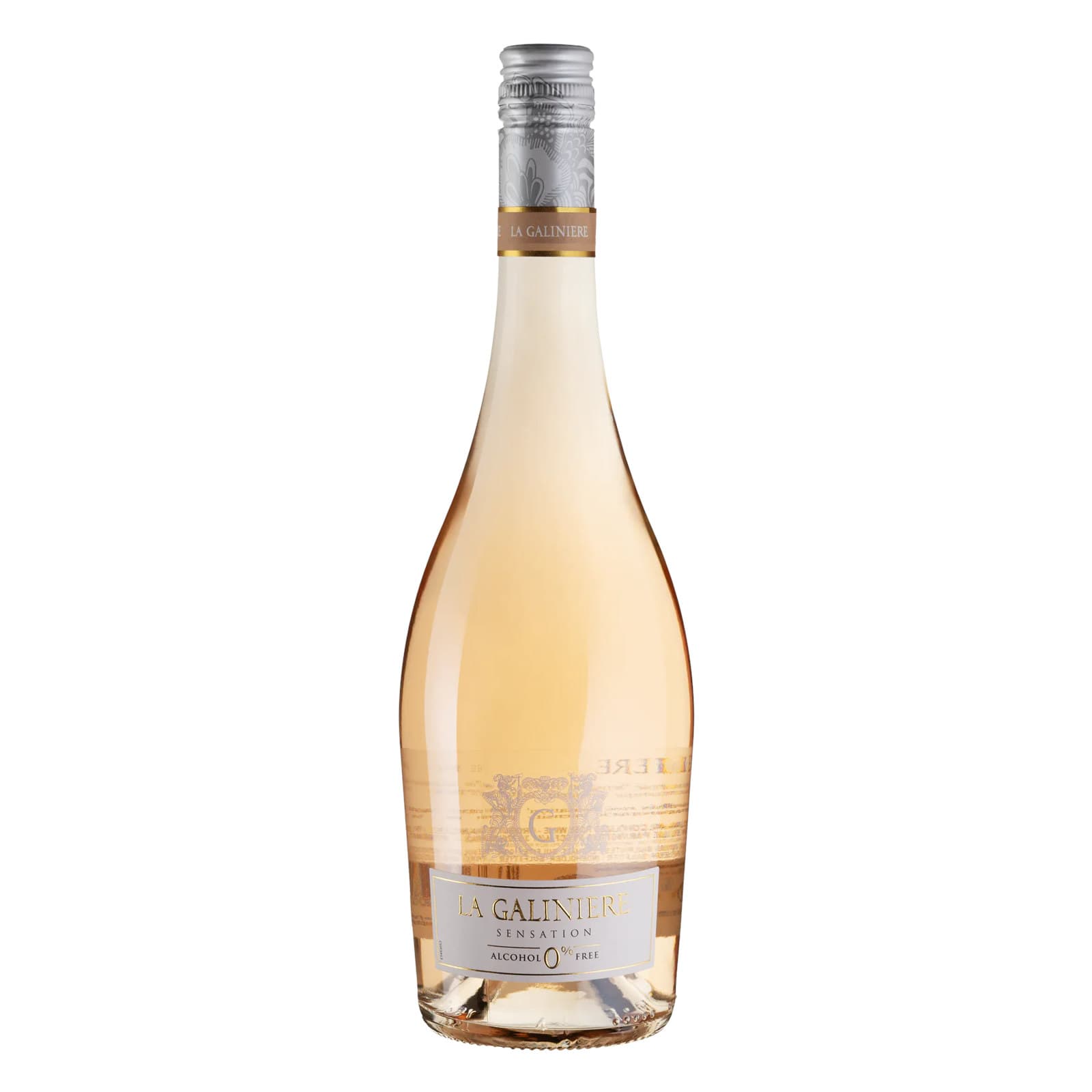 Купити Безалкогольне рожеве шампанське Сенсейшн Віс Веган / Sensation Vis Vegan Sparkling Rose, Chateau De La Galiniere, Франція