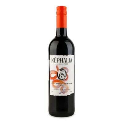 Безалкогольне вино червоне напівсухе Нефалия каберне Совіньон / Nephalia Cabernet Sauvignon
