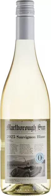 Безалкогольне біле вино Sauvignon Blanc Marlborough Sun / Совіньон Блан Мальборо Сан, Новая Зеландия